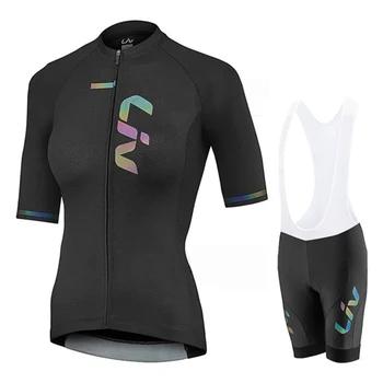 2023 woman LIV Team Велоспорт Джерси женский Велосипедный Комплект Maillot Ciclismo MTB Джерси Костюм Летняя Велосипедная Одежда Для девочек Велосипедная Одежда