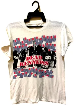 ВИНТАЖНАЯ футболка С концертом DEAD KENNEDYS FRESH FRUIT 1980 года в стиле ПАНК-РОК, ХАРДКОР-ТУР.