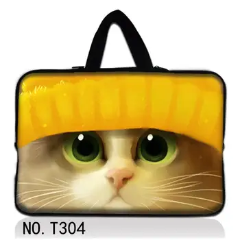 Милый кот Сумка Для Ноутбука PC Case 15 Чехол Funda Sleeve Портативный Чехол Для Macbook Air Pro 15,4 15,6 Дюймов Redmi Mac book M1 Ноутбук