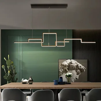 Современные подвесные светильники кухонные светодиодные потолочные люстры подвесное освещение для столовой гостиной спальни Потолочные светильники