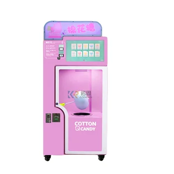 Горячий Продавая Автоматический Автомат По Продаже Сладкой Ваты Профессиональная Газовая Машина 3d Для Производства Зубной Нити