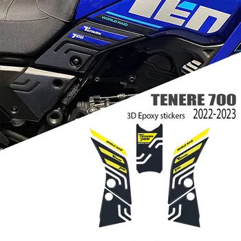 Аксессуары Tenere 700 Мотоцикл 3D Наклейка Из Эпоксидной Смолы Защитная Накладка Для YAMAHA Tenere 700 Tenere700 World Raid 2022-2023