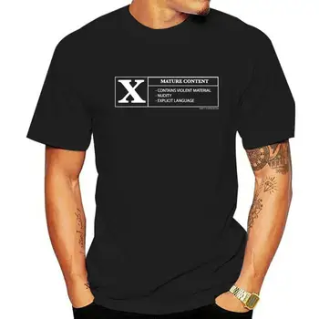 Топы X-Rated, футболка, Рождественские подарки, футболка для мужчин, Женская футболка, Размер S-5XL, 11 цветов