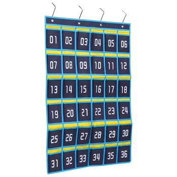 Органайзер с пронумерованными карманами Классная Карманная таблица для мобильных телефонов Калькуляторы Держатели Чехол для телефона Сумка для хранения разных вещей