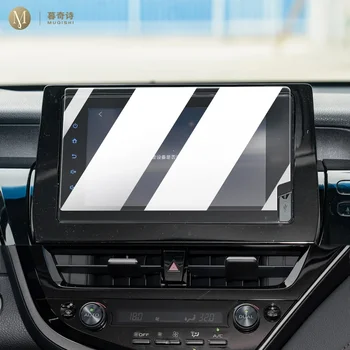 Для Toyota Camry 2023-2024 Экранная заставка Центральной консоли салона автомобиля закалочная стеклянная пленка Аксессуары для защиты от царапин и отпечатков пальцев