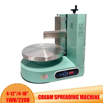 Новое поступление, Полуавтоматическая машина для разливки крема для торта на день рождения, Машина для намазывания тортов сливочным маслом, Машина для приготовления глазури