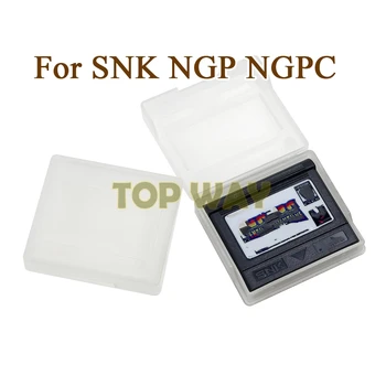 1ШТ для SNK NEO GEO Pocket Colors Прозрачные игровые пластиковые чехлы Картридж для игровых карт для NGPC NGP Защитная коробка Чехол для хранения в виде ракушки