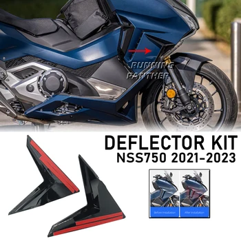 Новый Комплект Воздушного Дефлектора Мотоцикла NSS750, Черный, Подходит Для Honda nss 750 2021 2022, Дополнительный Боковой Спойлер