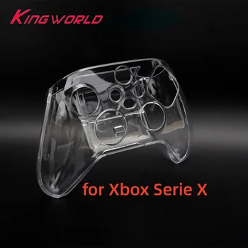Прозрачный Защитный чехол из прозрачного хрусталя для контроллера игровой консоли Xbox Серии X XSX Замена защитного кожного чехла