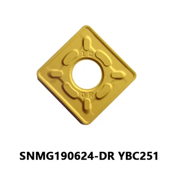 Оригинальный Токарный Станок SNMG190624 DR YBC251 С ЧПУ Для Резки Твердосплавных Пластин для Стального Токарного инструмента SNMG1906 SNMG Metal Tool