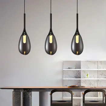 Роскошная люстра Nordic Light, современная креативная стеклянная лампа, прикроватная тумбочка для спальни, Гостиная, Освещение ресторана, кафе отеля, светодиодный светильник