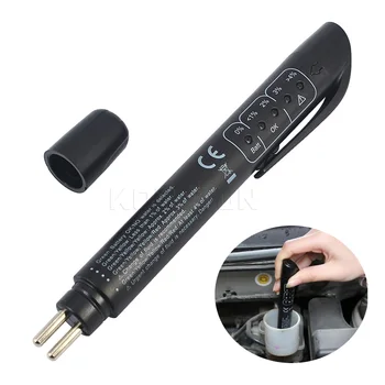 Ручка-тестер тормозной жидкости с 5 светодиодами, автомобильный Инструмент для тестирования автомобилей, Инструменты для диагностики автомобилей