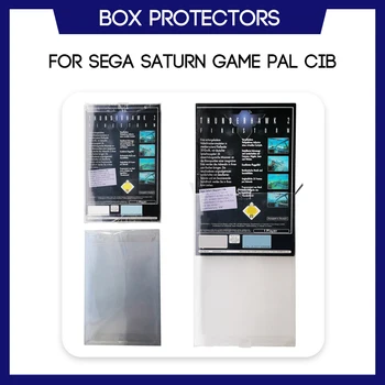 Протектор Коробки Для Sega Saturn Game PAL CIB Изготовленный На Заказ Запасной Прозрачный Пластиковый Футляр