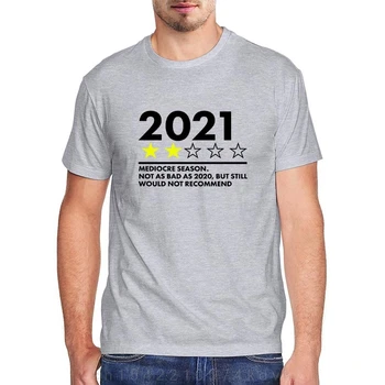 Забавная Мужская рубашка 2023, Посредственный сезон, Не такой плохой, как 2022, хлопковая Мужская футболка harajuku, одежда Унисекс, повседневная уличная одежда 3XL 5xl
