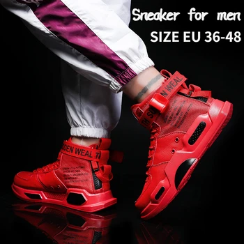 Модные мужские кроссовки, трендовая обувь для ходьбы, Удобная дышащая мужская повседневная обувь, нескользящие мужские баскетбольные кроссовки
