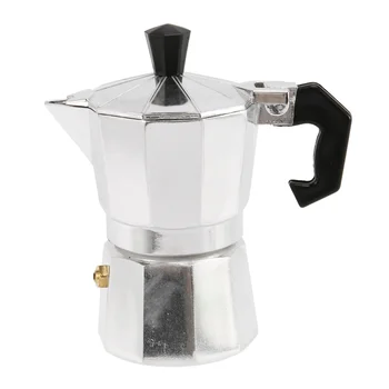 Алюминиевая итальянская плита / Кофеварка Moka Espresso / Перколятор для приготовления кофе, 50 мл