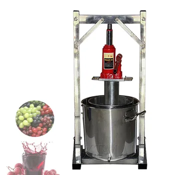 Ручная машина для отжима сока и меда из нержавеющей стали, ручная машина для отжима вина, машина для отжима сока и масла для винограда
