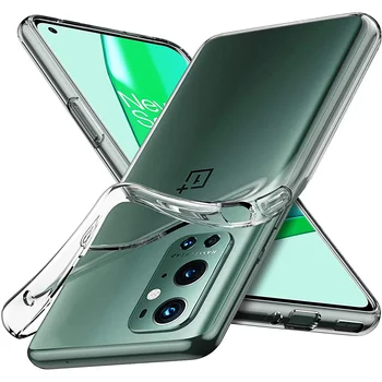 Ультратонкий прозрачный силиконовый чехол для телефона Oneplus 9 8 7 8T 7T Pro 9R Мягкая задняя крышка с полным покрытием для 1+ 9 8 7 Plus Funda Coque TPU
