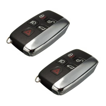 2X 5-кнопочный брелок для ключей для Land Rover LR4 для RANGE ROVER Sport Evoque Remote
