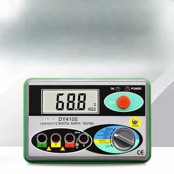Тестер сопротивления заземления Duoduo DY4100 для фотоэлектрической зарядки, измеритель сотрясения заземления
