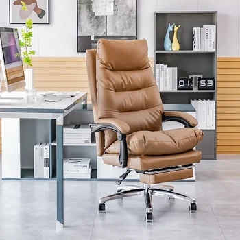 Официальное новое офисное кресло Aoliviya, эргономичное компьютерное кресло с откидной спинкой, кресло для учебы, киберспортивный диван, кресло из натуральной кожи