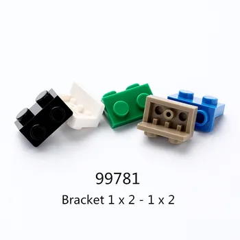 1 Шт. Строительные блоки 99781 Кронштейн 1x2 - 1x2 Коллекции кирпичей Объемная модульная игрушка GBC для высокотехнологичного MOC-набора