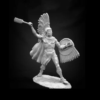В разобранном виде 1/24 подставки для фигурки древнего человека-воина, наборы миниатюрных моделей из смолы, неокрашенные