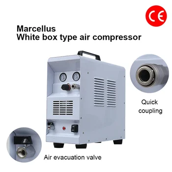 Бесшумный воздушный компрессор 220 В 6 л, безмасляный, Портативный воздушный компрессор, Покраска дерева распылением, воздушный насос высокого давления, автомобильный воздушный компрессор