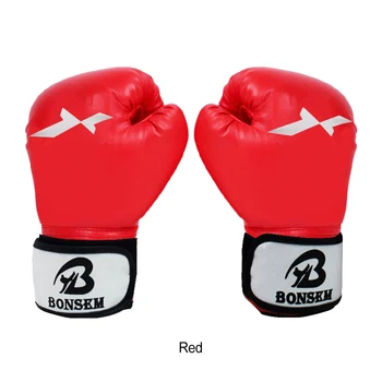 Тренировочные Боксерские Перчатки Удобные Дышащие Эргономичные Износостойкие Боксерские Перчатки Для Взрослых Из Искусственной Кожи