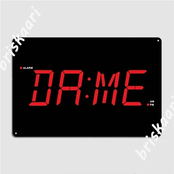 Металлическая табличка Dame Time Club Home Bar Cave с табличками на заказ, Жестяная вывеска на заказ