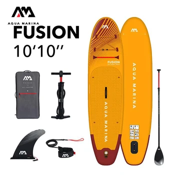 AQUA MARINA FUSION Подставка для серфинга Доска для серфинга Longboard SUP Аксессуар для водных видов спорта Надувной 3,3 м