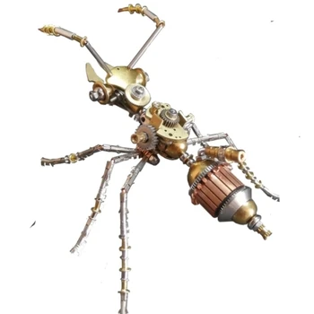 143шт DIY наборы для сборки моделей муравьев-насекомых, металлические игрушки-головоломки, подарки для детей, 3D пазлы, муха для детей, игрушки для взрослых в подарок
