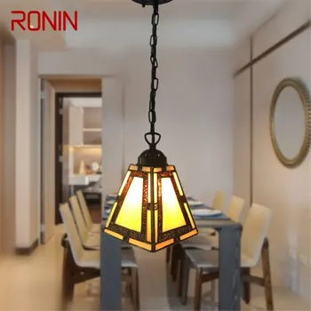 Подвесной светильник RONIN в стиле ретро, современный светодиодный креативный светильник, декоративные светильники для дома, гостиной, столовой